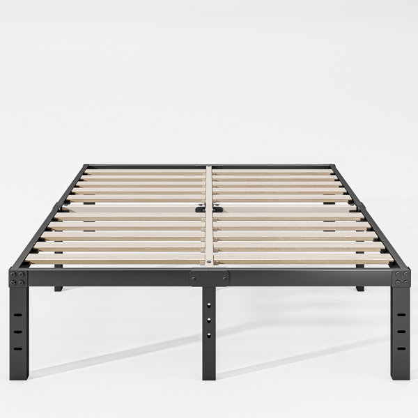 Metal bed on sale support slats